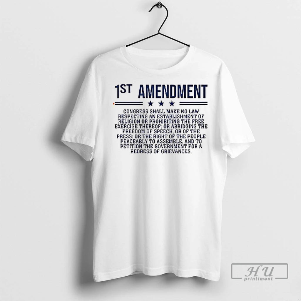 Officials 1st Amendment Us Constitution Patriot T Shirt