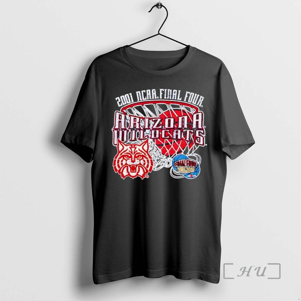 Officials 2001 Ncaa Final Four Arizona Wildcats Basketball Championship Logo