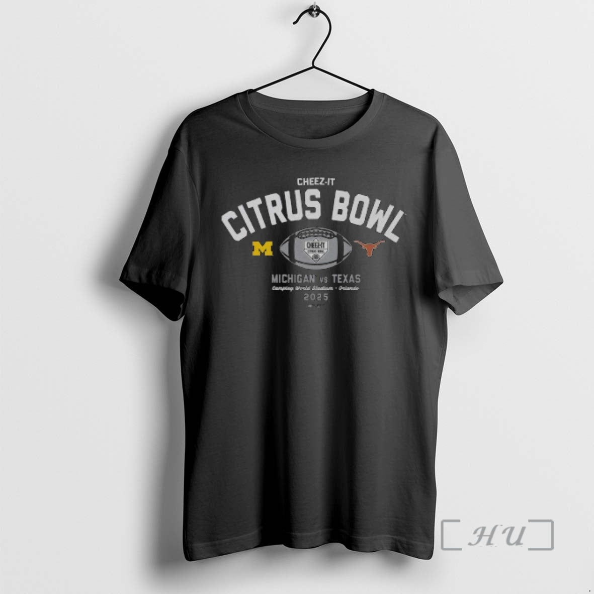 Officials 2025 Cheez Citrus Bowl Michigan Wolverines Vs Texas Longhorns Camping World Stadium Orlando T-Shirts