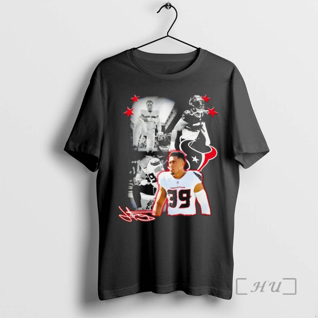 Officials 2025 Henry Tootoo Houston Texans Football Graphic Signature