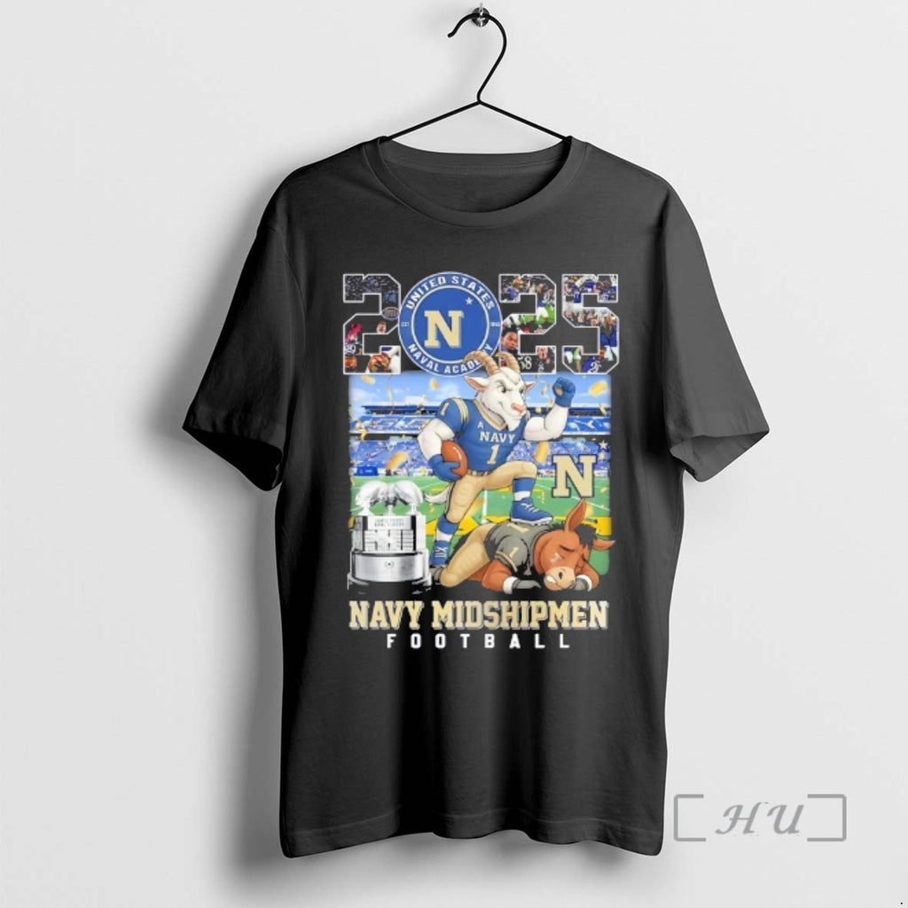 Officials 2025 United States Naval Academy Navy Midshipmen Football Graphic
