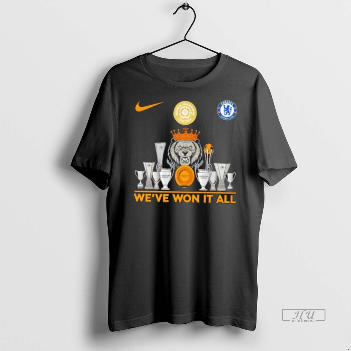 Officials 2025 World Champions Chelsea Fc Weve Won It All Trophies T Shirt Sweater Unisex , , , Long Sleeve Tee