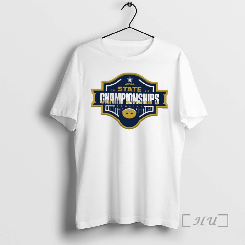 Officials 2026 Ahsaa Bowling State Championships Logo