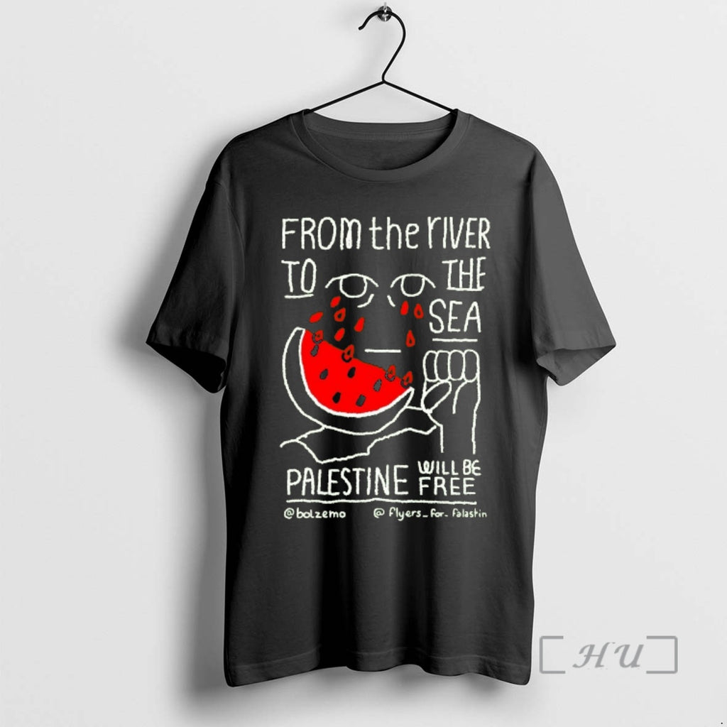 Officials 2026 From The River To The Sea Palestine Will Be Free Premium T Shirts