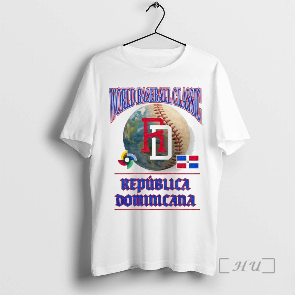 Officials 2026 World Baseball Classic Dominican Republic Logo Circle
