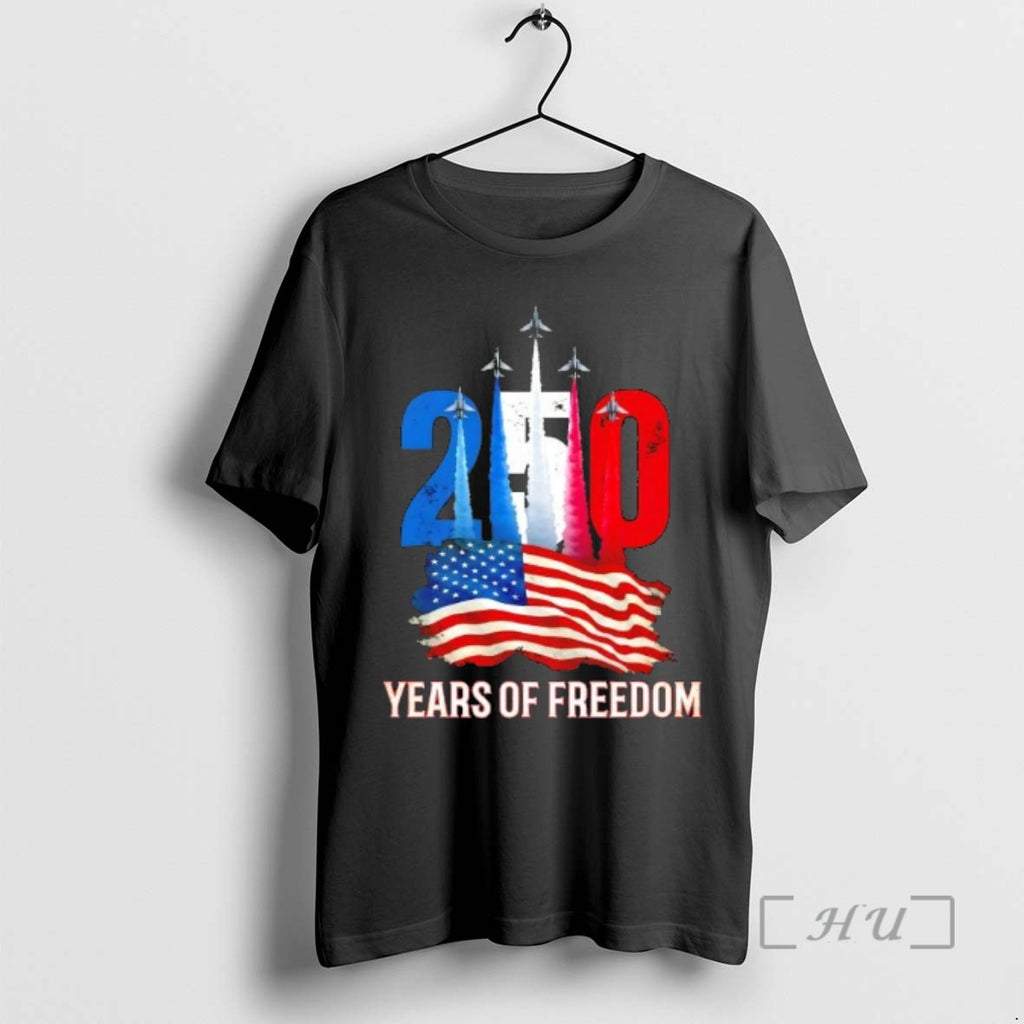 Officials 250 Years Of Freedom Fighter Jet Us Flag