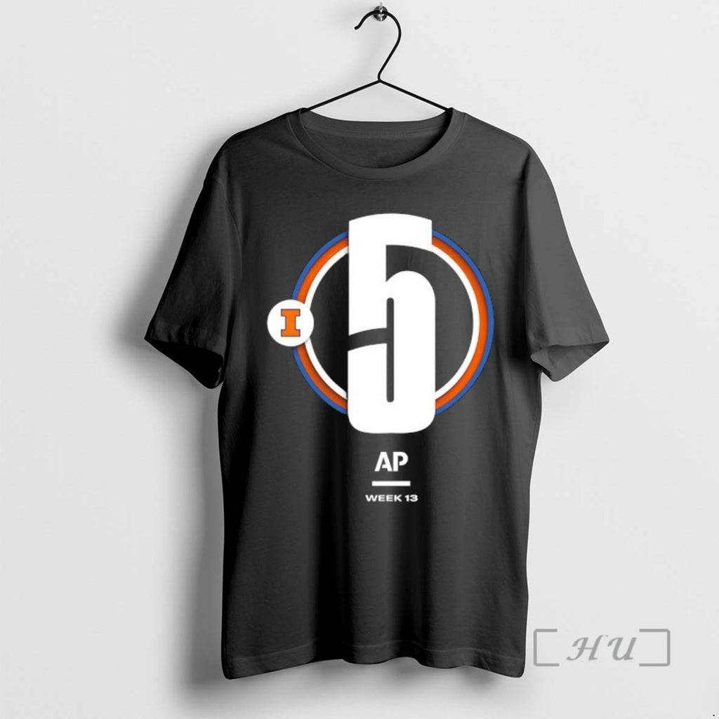 Officials Aj Redd 5 Illinois Fighting Illini Basketball Ap Week 13 Premium T Shirts Sweater