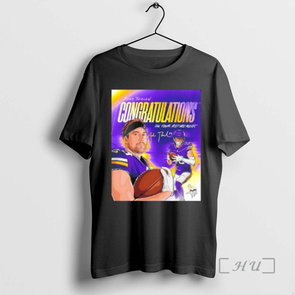 Officials Adam Thielen Congratulations On Your Retirement