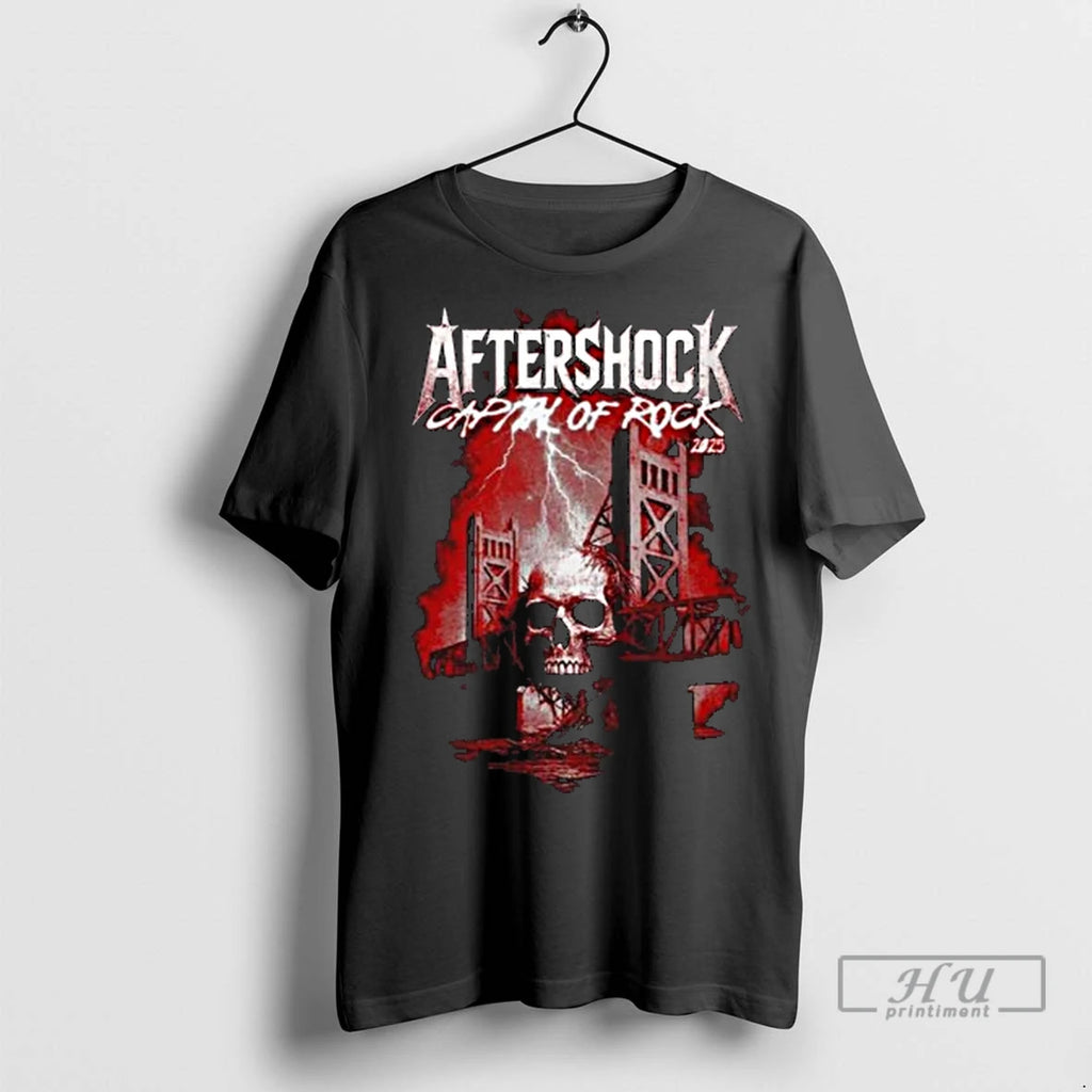 Officials Aftershock Festival Deadly Crossing 2025 Long Sleve T Shirt