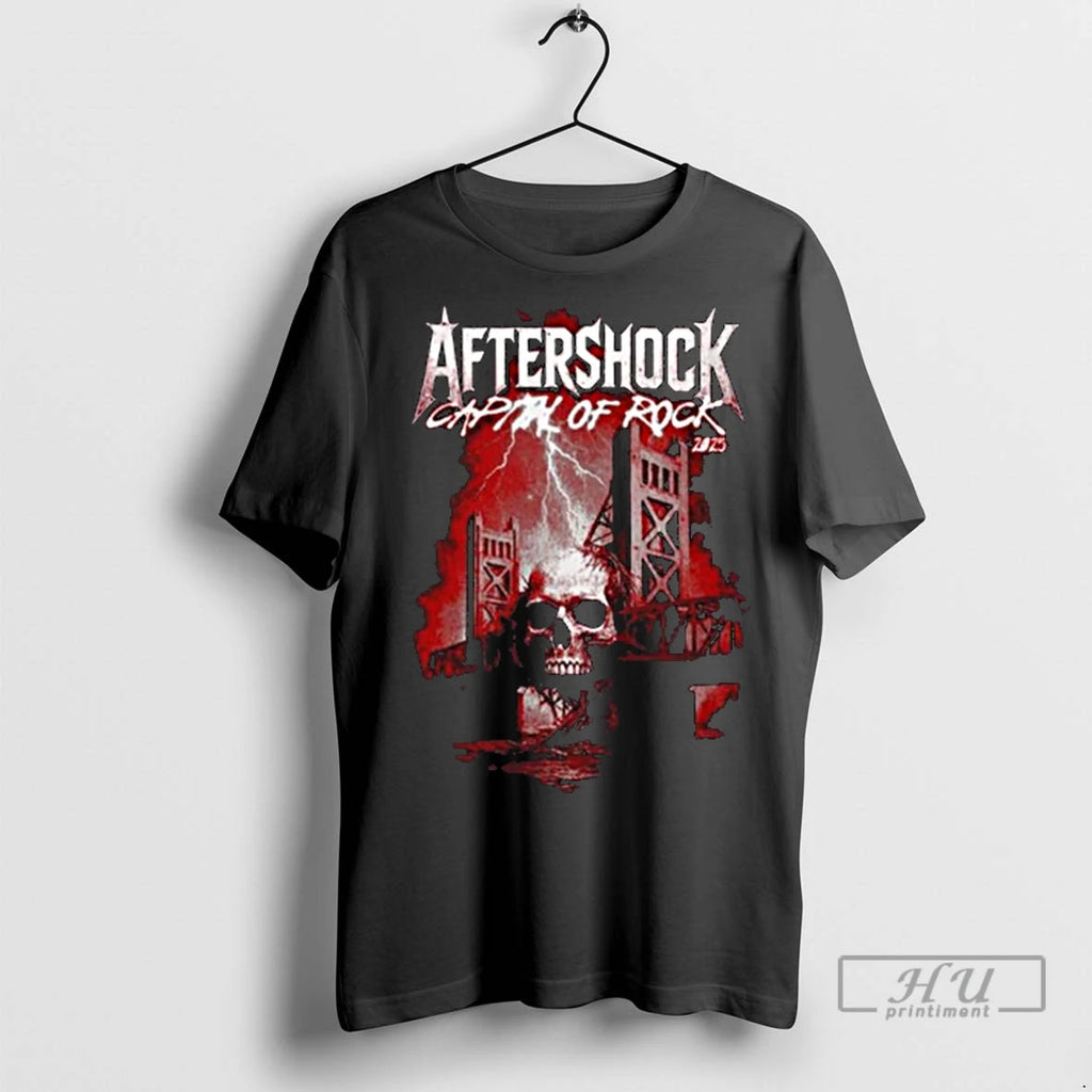 Officials Aftershock Festival Deadly Crossing Long Sleve T Shirt
