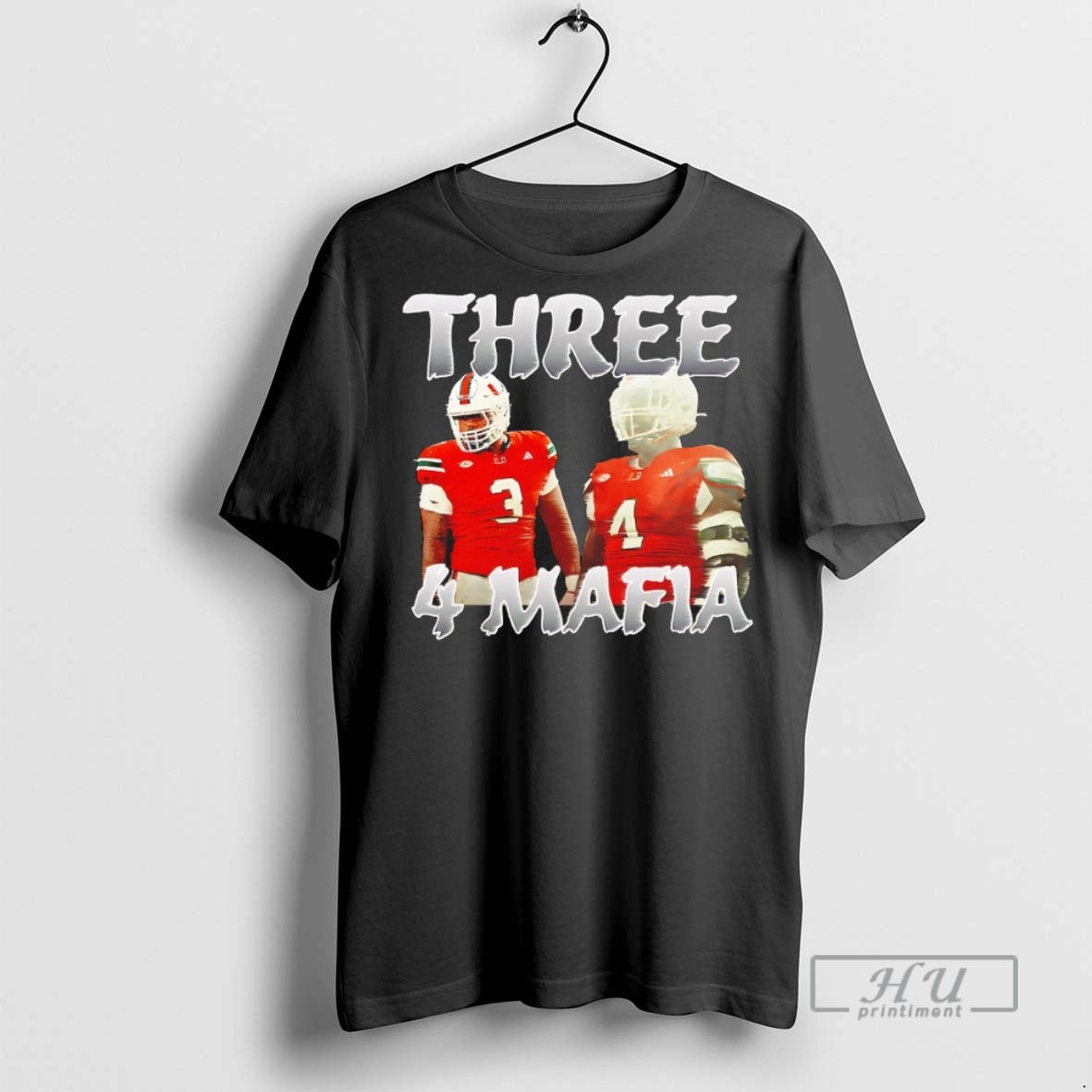 Officials Akheem Mesidor And Rueben Bain Three 4 Mafia T Shirts s Unisex , , , Long Sleeve Tee