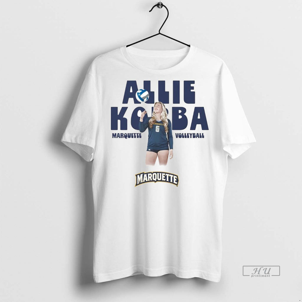 Officials Alexandra Korba Cartoon Marquette Volleyball T Shirt Sweater