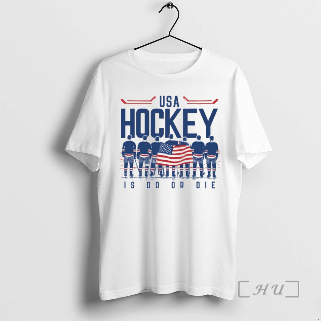 Officials America Usa Hockey Is Do Or Die Players Flag