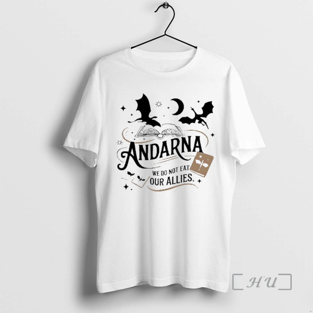 Officials Andarna We Do Not Eat Our Allies Dragon Fantasy Book Premium T Shirts Sweater