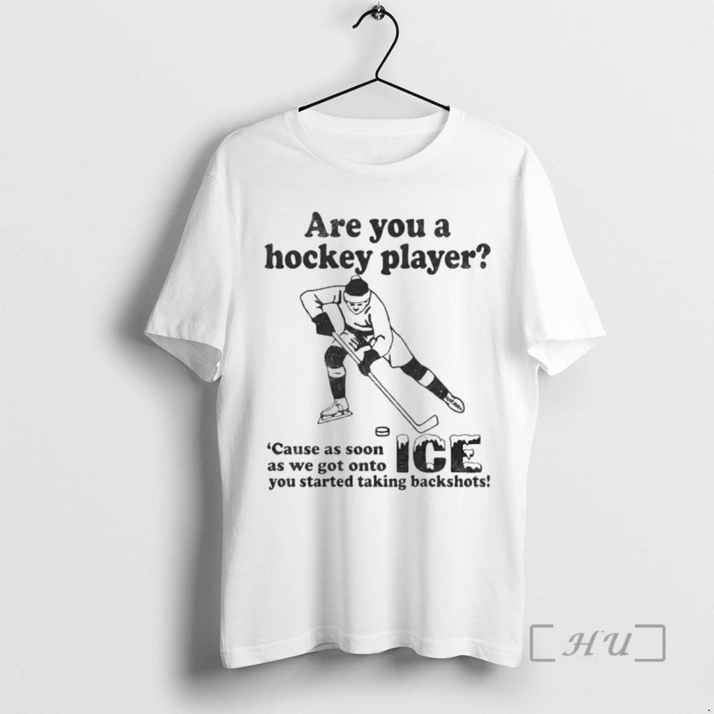 Officials Are You A Hockey Player Cause As Soon As We Got Onto Ice You