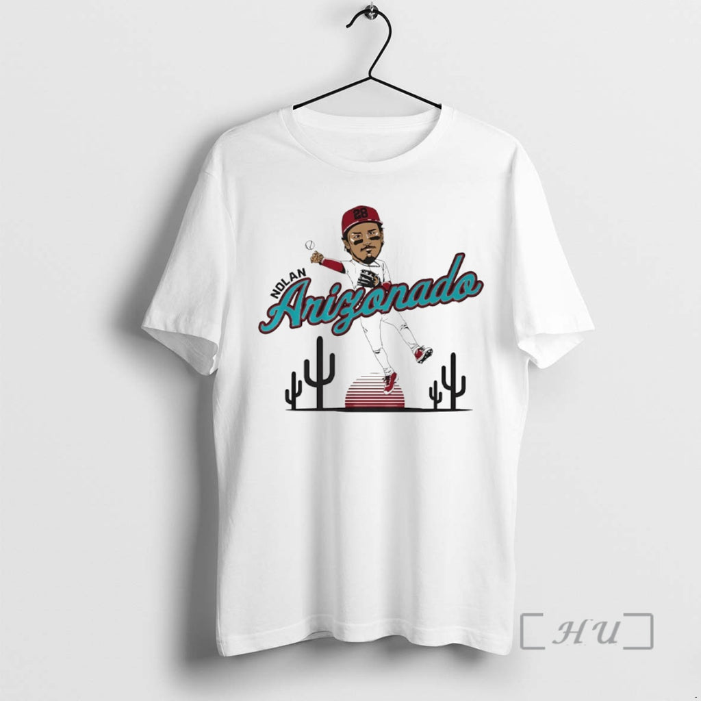 Officials Arizonado Nolan Arenado Arizona Diamondbacks Caricature Circle