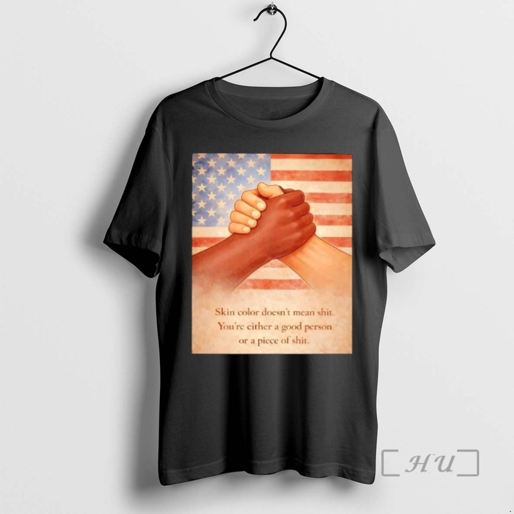 Officials Arm Wrestling Skin Color Doesnt Mean Shit You Either A Good Person Or Piece