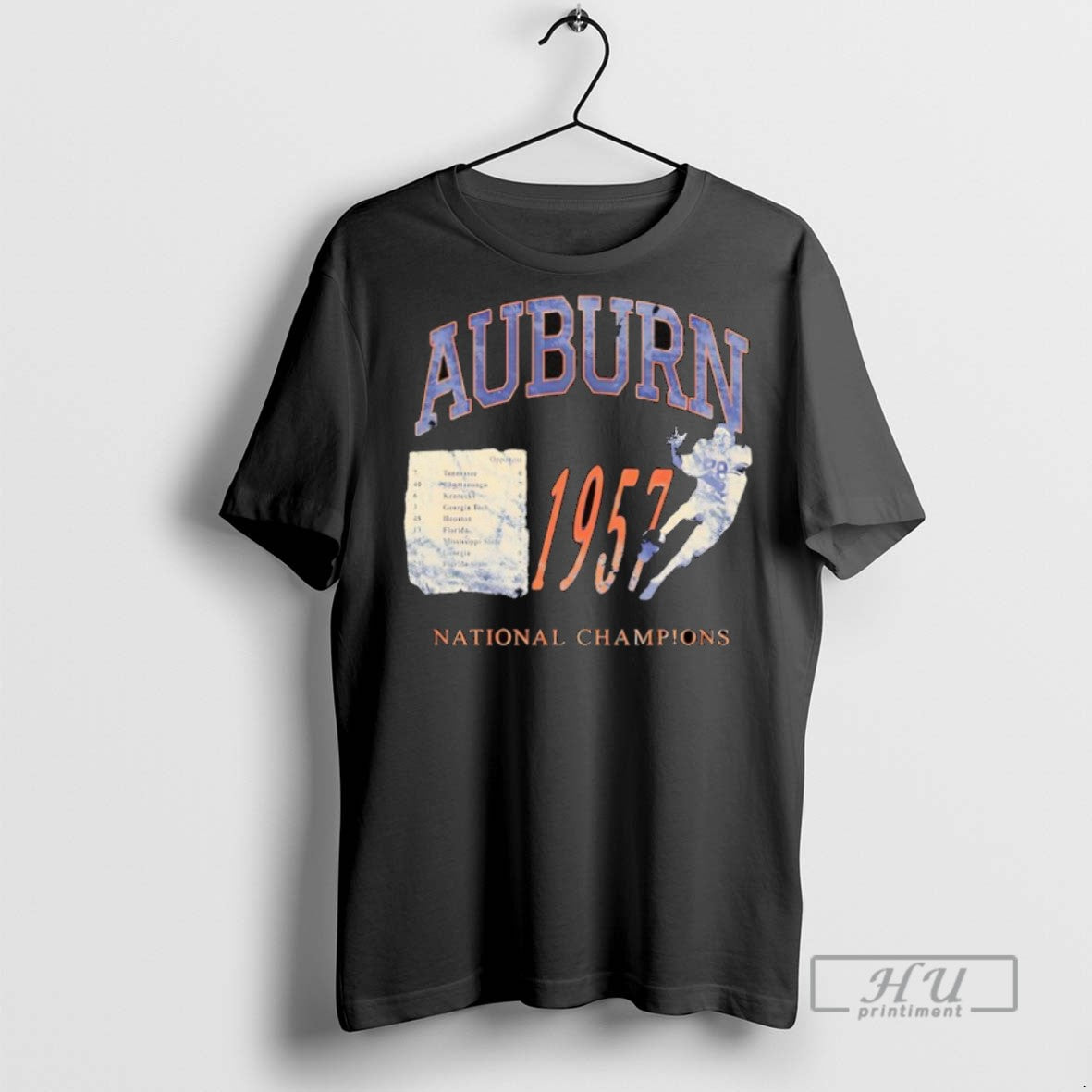 Officials Auburn Tigers Football National Champions 1957 Vintage T Shirt s