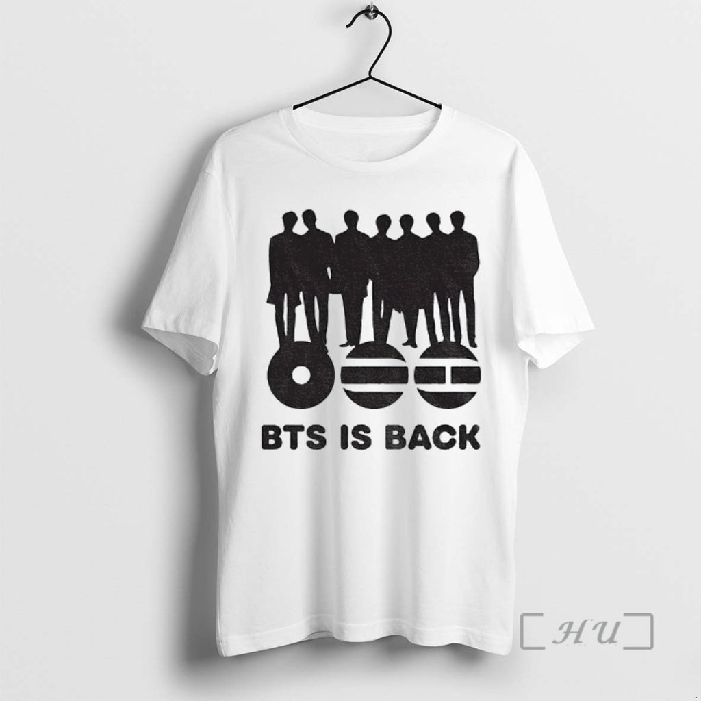 Officials Bts Army K Pop 2026 Is Back Comeback World Tour Premium T Shirts Sweater