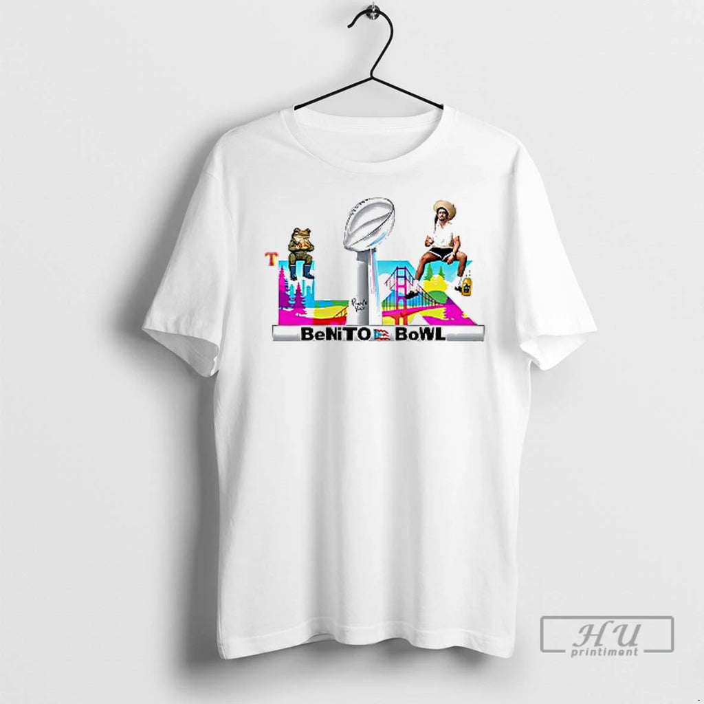 Officials Bad Bunny Benito Bowl Puerto Rico T Shirt