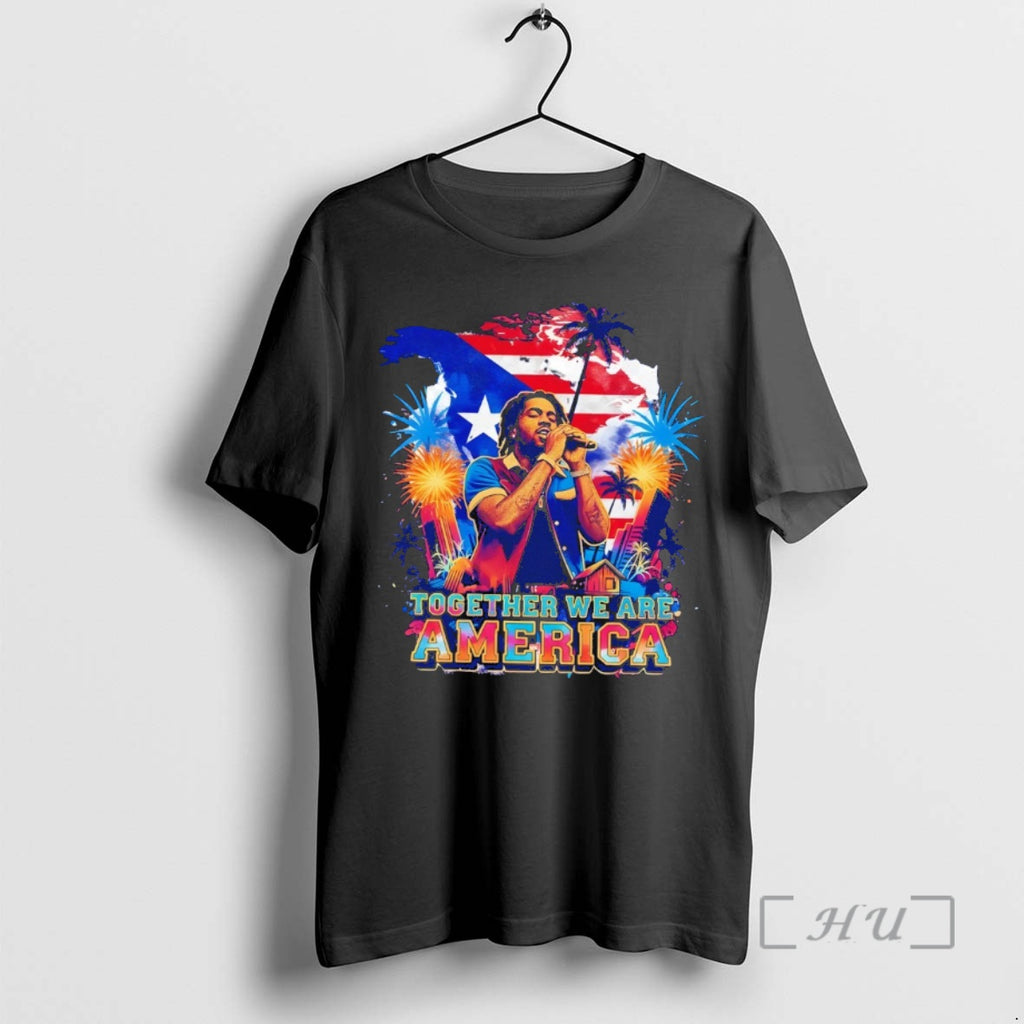 Officials Bad Bunny Benito Together We Are America Vintage