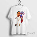 Officials Bad Bunny Caricature Holding Puerto Rico Flag Sports