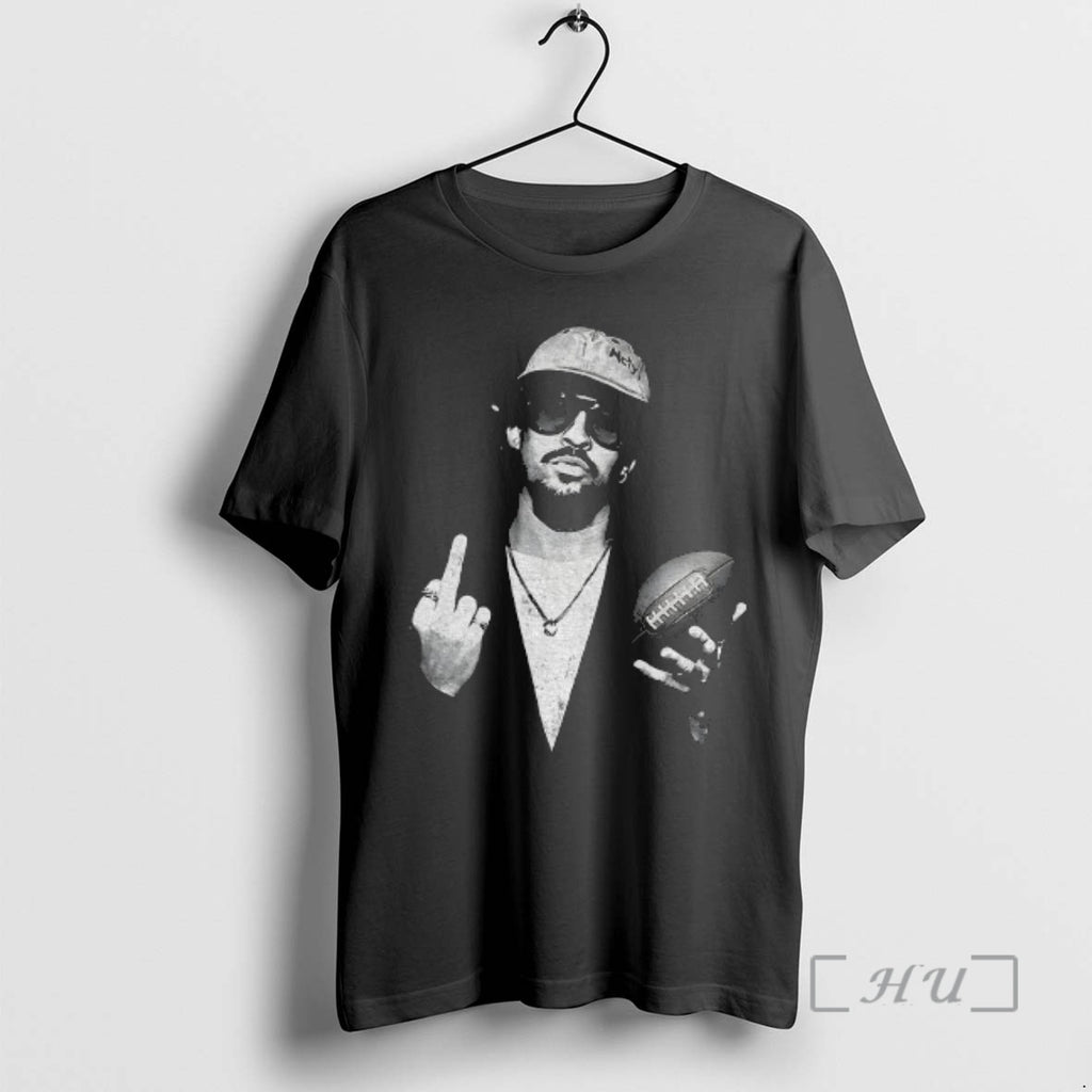 Officials Bad Bunny Middle Finger Hip Hop Football Latin Music Inspired Vintage Premium T Shirts