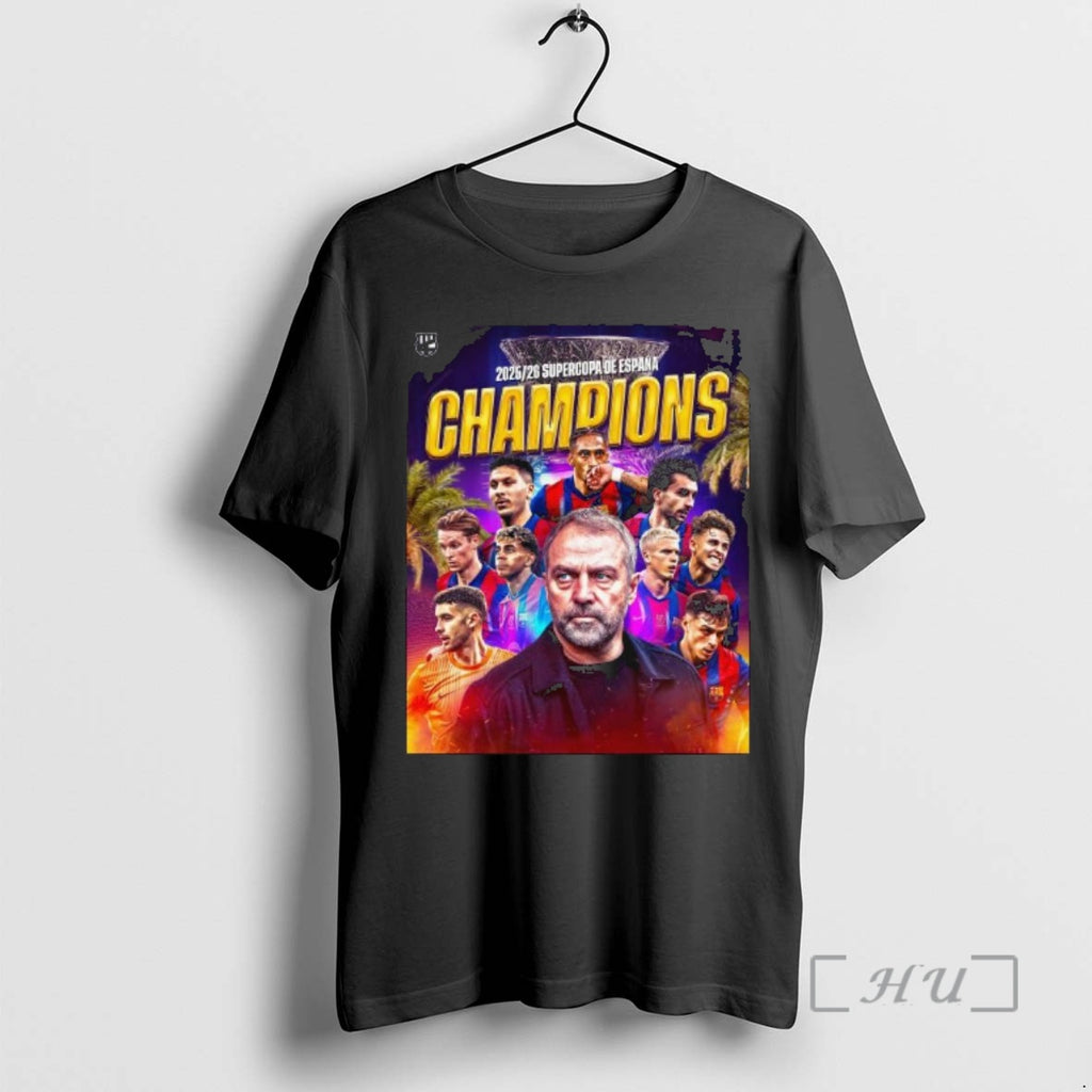 Officials Barcelona Fc 2025 2026 Supercopa De Espana Champions