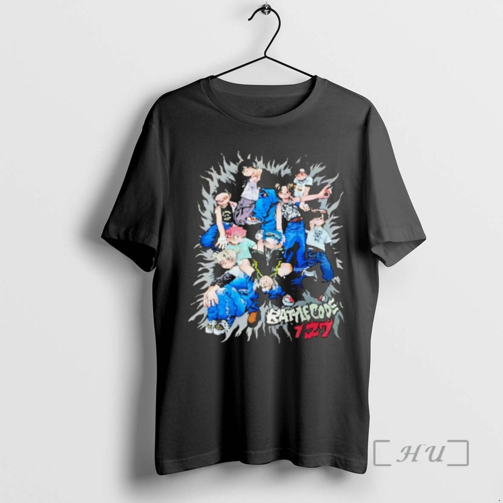 Officials Battlecode 127 Anime Boy Group Streetwear Style