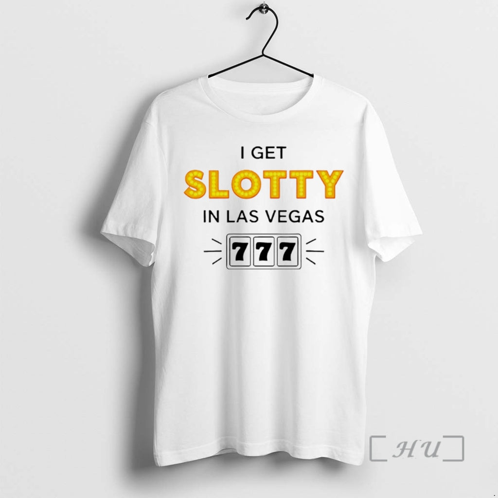 Officials Beautiful Wedding I Get Slotty In Las Vegas 777 Circle Premium T Shirts Sweater