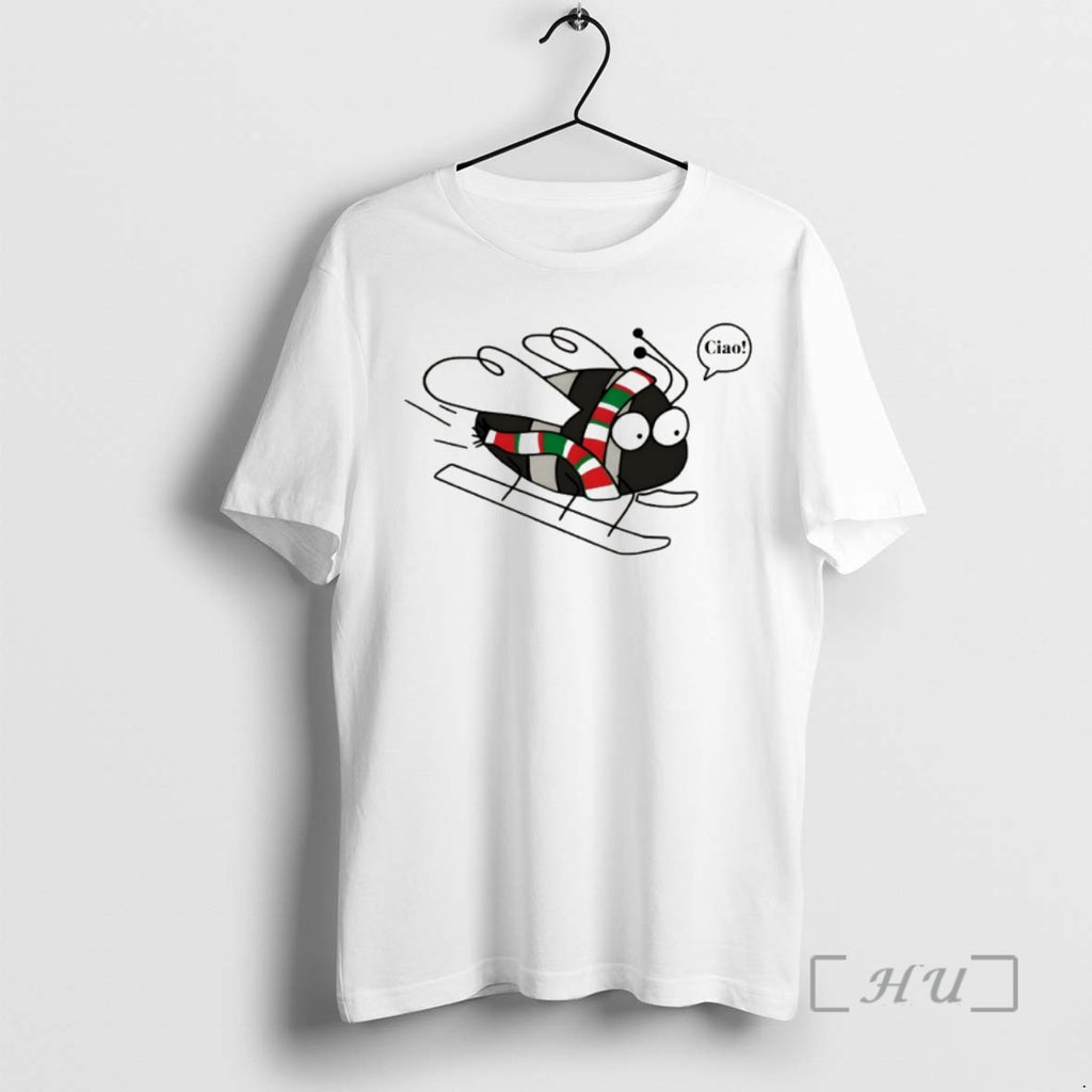 Officials Bees On Skis Ciao Cortina Usa Milan Cortina 2026 Winter Games Premium T Shirts