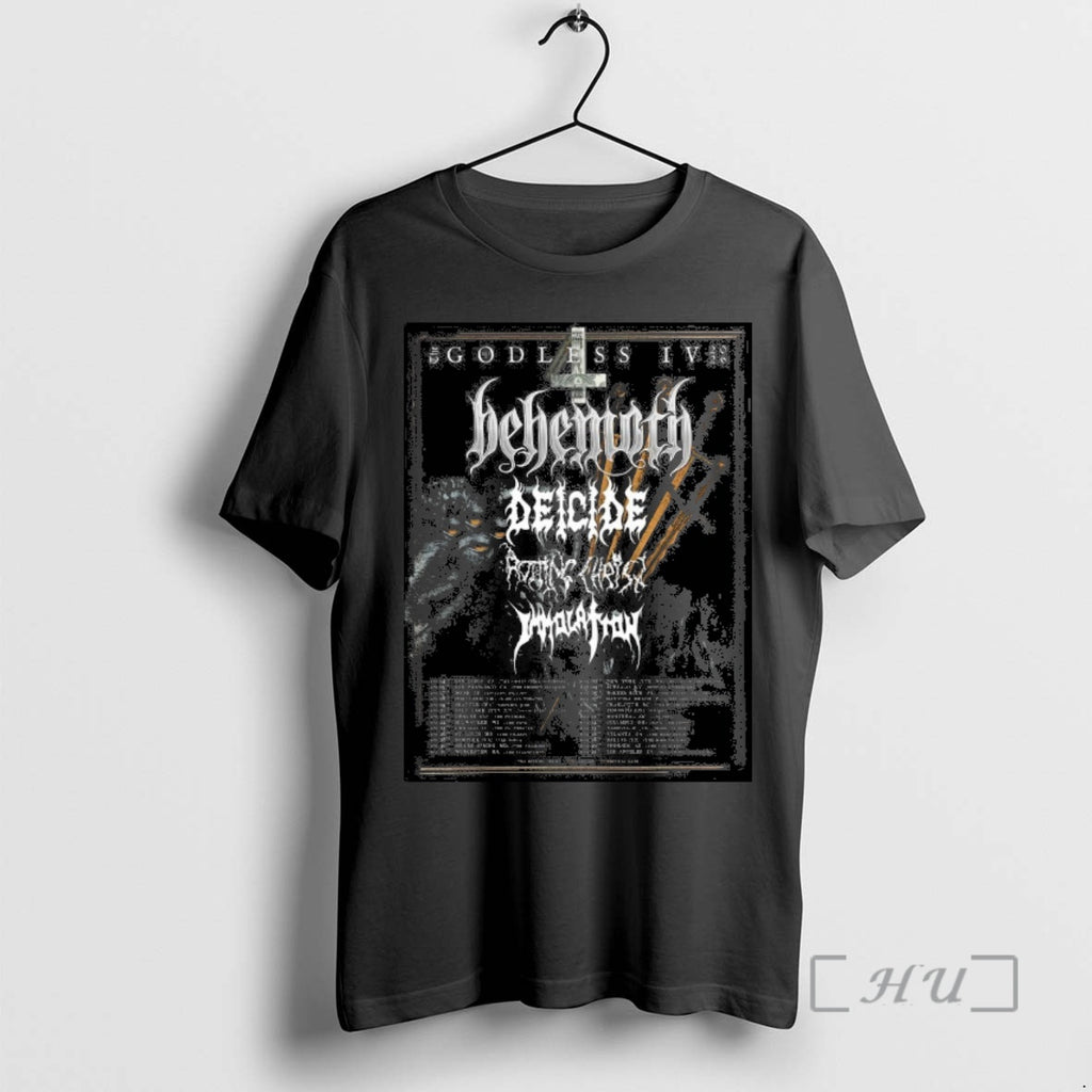 Officials Behemoth The Godless Iv 2026 Tour North America City