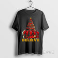 Officials Believe Liverpool Fc Tree Merry 2025 T-Shirts