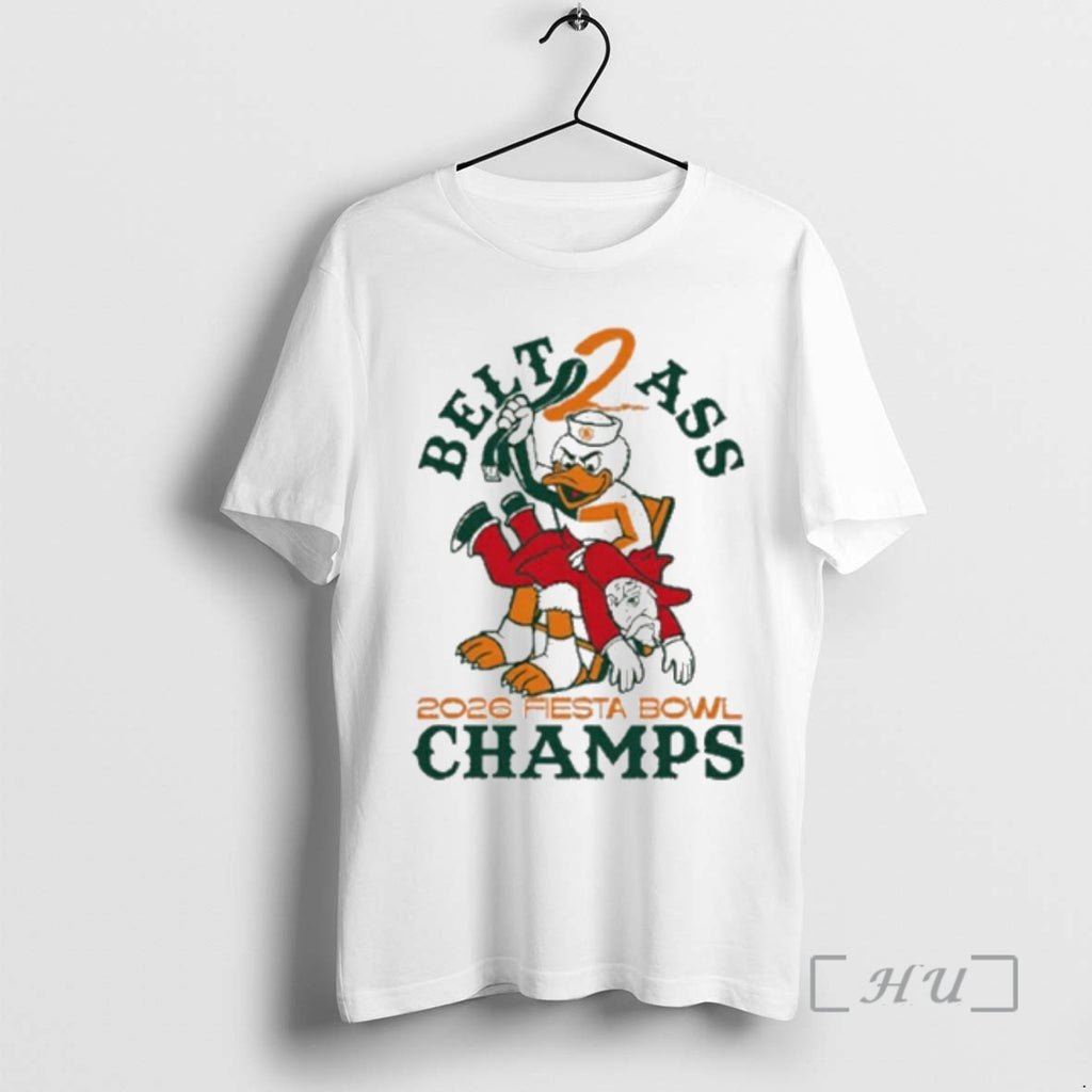 Officials Belt 2 Ass 2026 Fiesta Bowl Champs