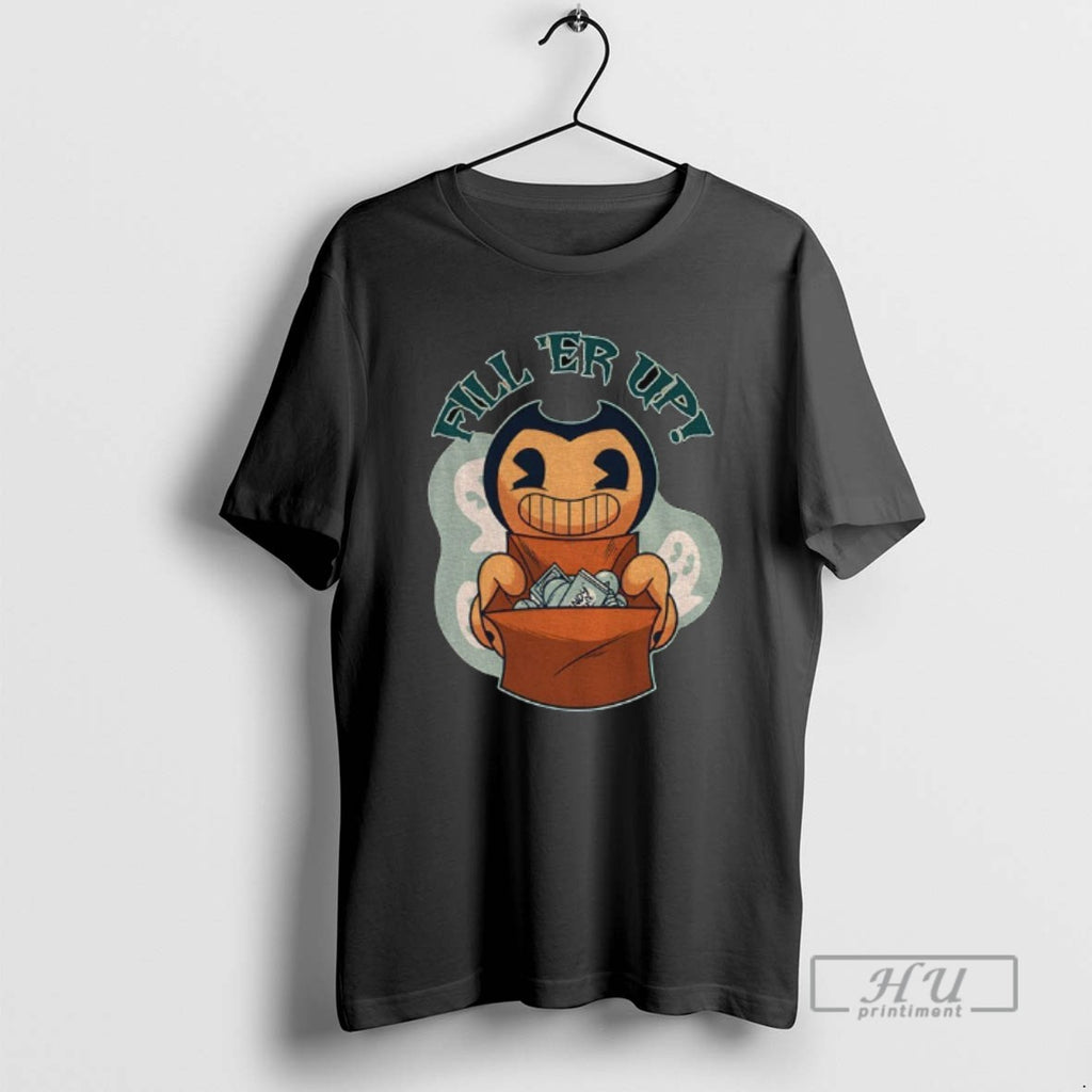 Officials Bendy Fill Er Up Halloween T Shirt