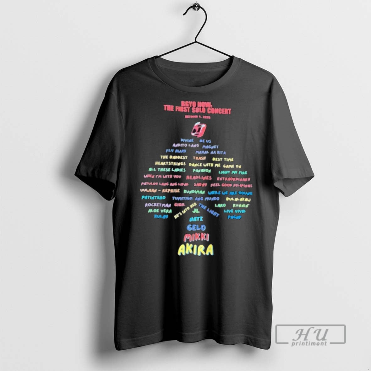 Officials Bgyo Now The First Solo Concert 2025 T Shirt s Unisex , , , Long Sleeve Tee