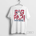 Officials Big Papi David Ortiz Boston Red Sox Cooperstown Player T Shirts s