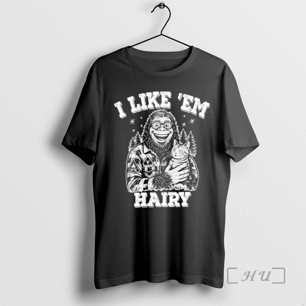 Officials Bigfoot And Cat I Like Em Hairy