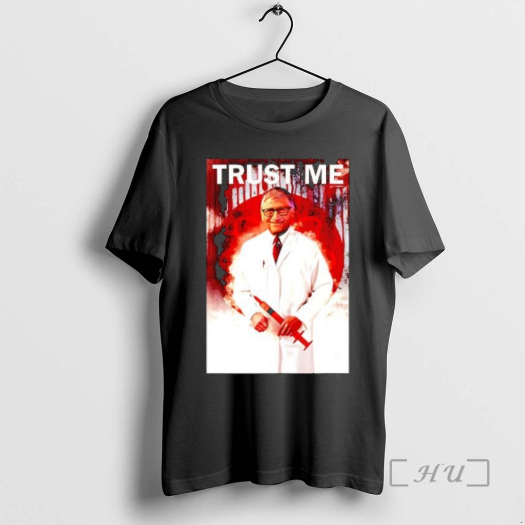 Officials Bill Gates Doctors Coat Trust Me Covid 19 Pandemic