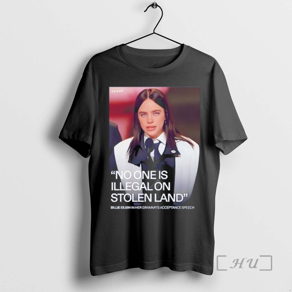 Officials Billie Eilish No One Is Illegal On Stolen Land