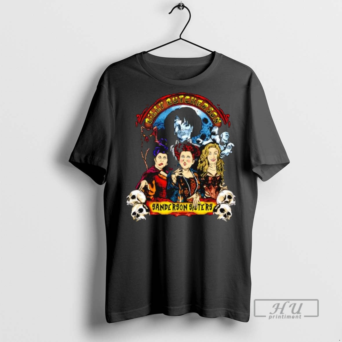 Officials Billy Butcherson Sanderson Sisters Hocus Pocus Movie T Shirt s Unisex , , , Long Sleeve Tee