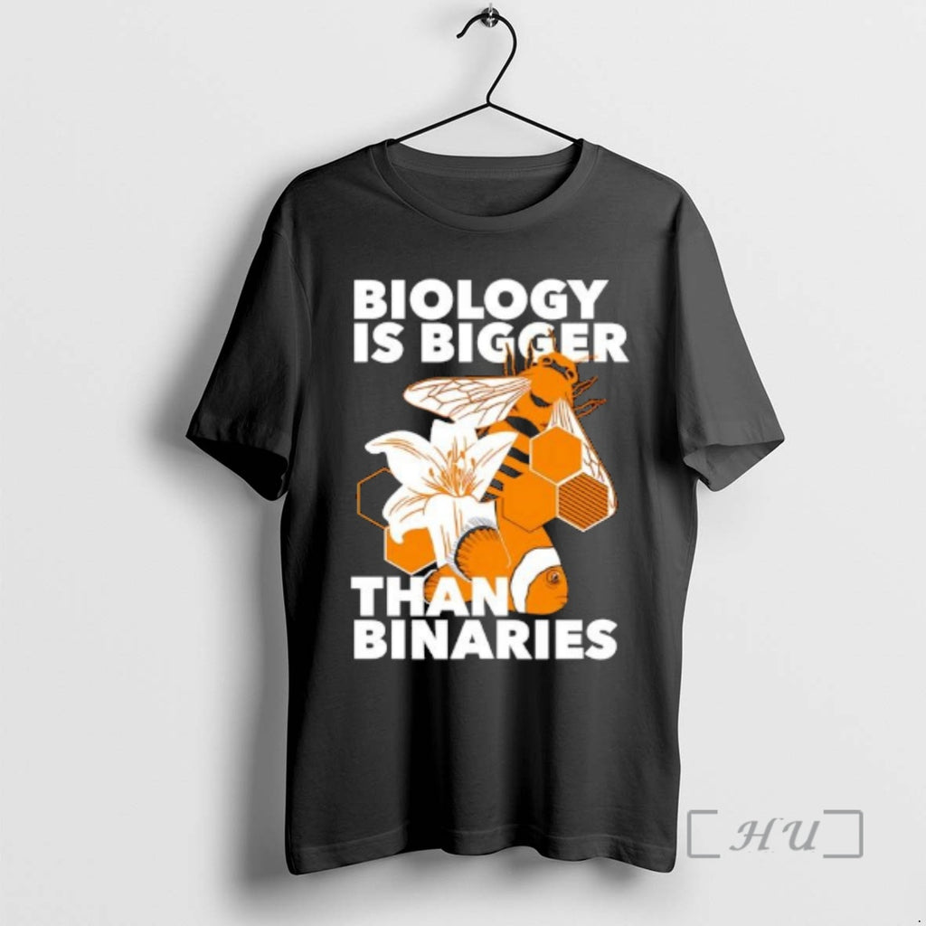 Officials Biology Is Bigger Than Binaries Bee Fish Graphic
