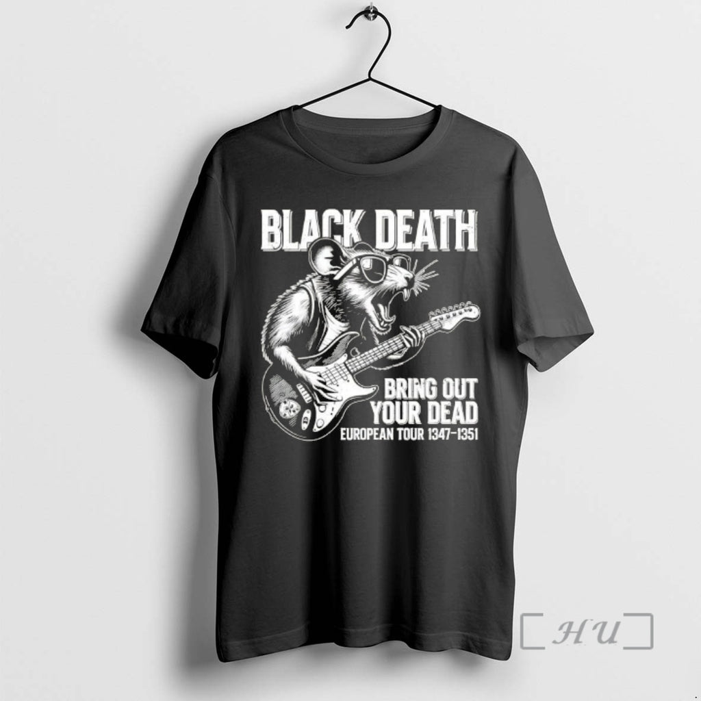 Officials Black Death Bring Out Your Dead European Tour 1347 1351 Premium T Shirts Sweater