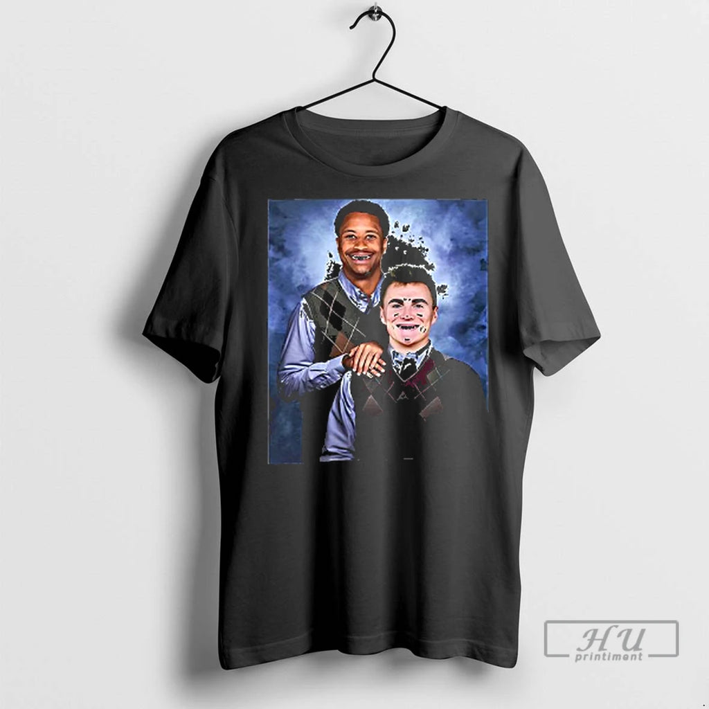 Officials Bo Nix Courtland Sutton Step Brothers T Shirt