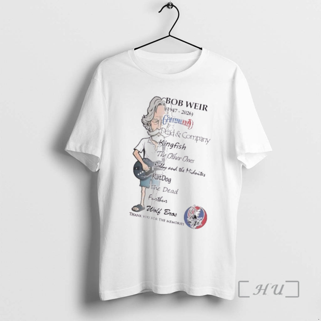 Officials Bob Weir 1947 2026 Grateful Dead Dead And Company Kingfish The Other Ones Premium