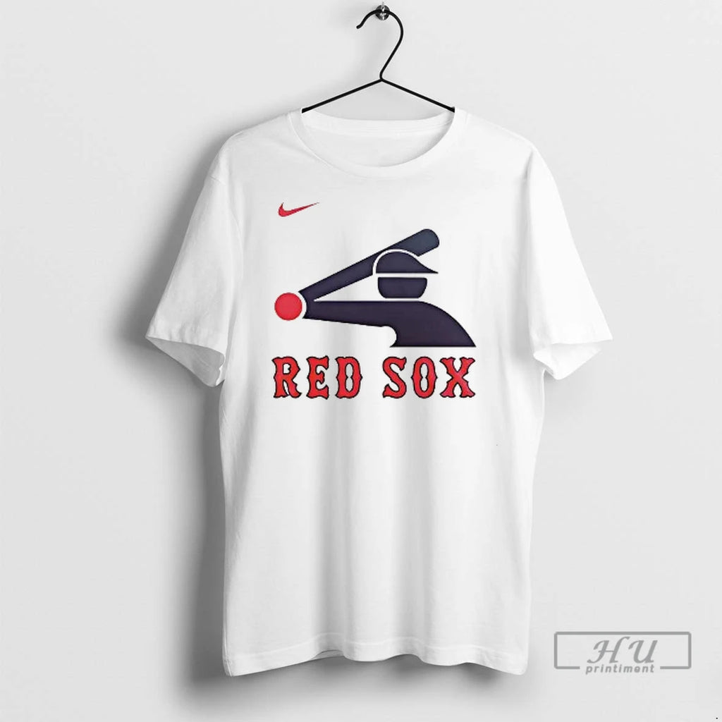 Officials Boston Red Sox Baseball Stickman 2 Sided T Shirts