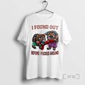 Officials Boxing Bear I Found Out Before I Fcked Around Circle Premium T Shirts Sweater