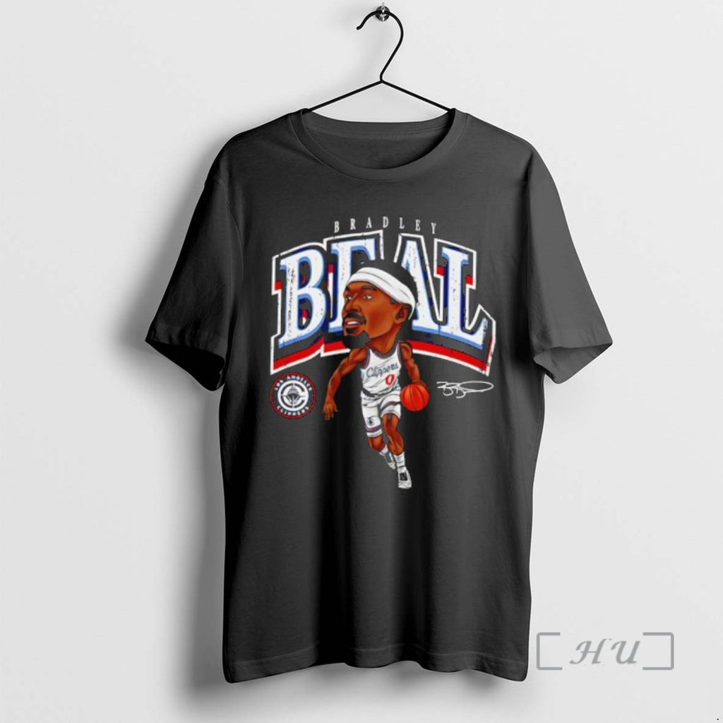 Officials Bradley Beal Los Angeles Clippers Signature Caricature