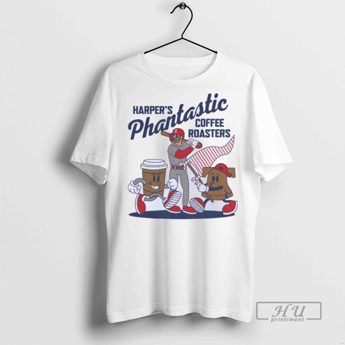 Officials Bryce Harpers Phantastic Coffee Roasters Baseball T Shirt s Unisex , , , Long Sleeve Tee
