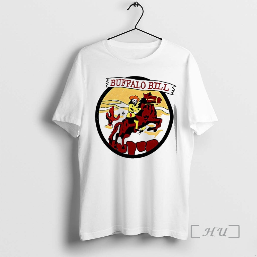 Officials Buffalo Bill Cowboy Priest Version Logo Retro